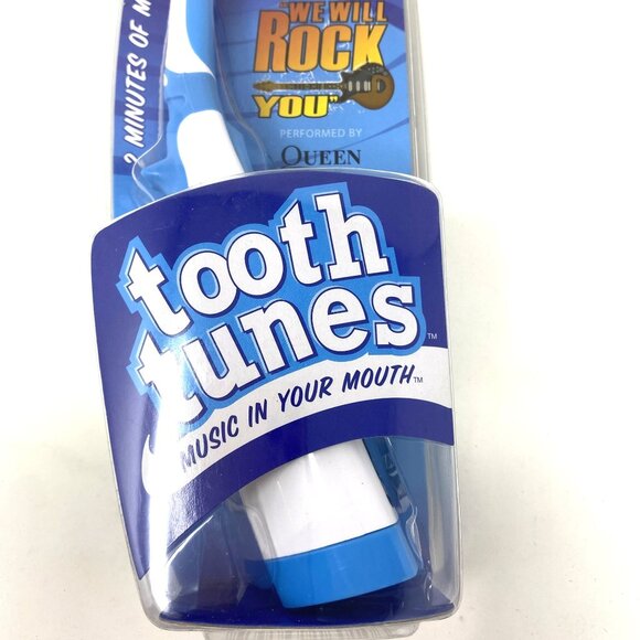 Tiger Tooth Tunes Music In Your Mouth Queen's We Will Rock You Rare Vintage - Picture 6 of 8